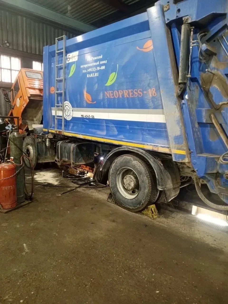 Каждый маршрут начинается с заботы о технике 🚛