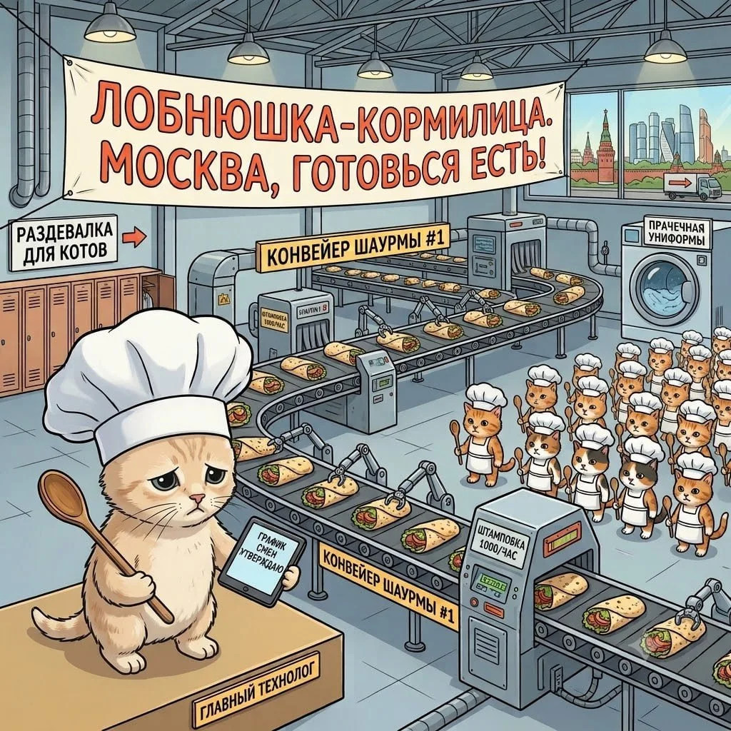 Армию поваров готовят в лобненской промзоне