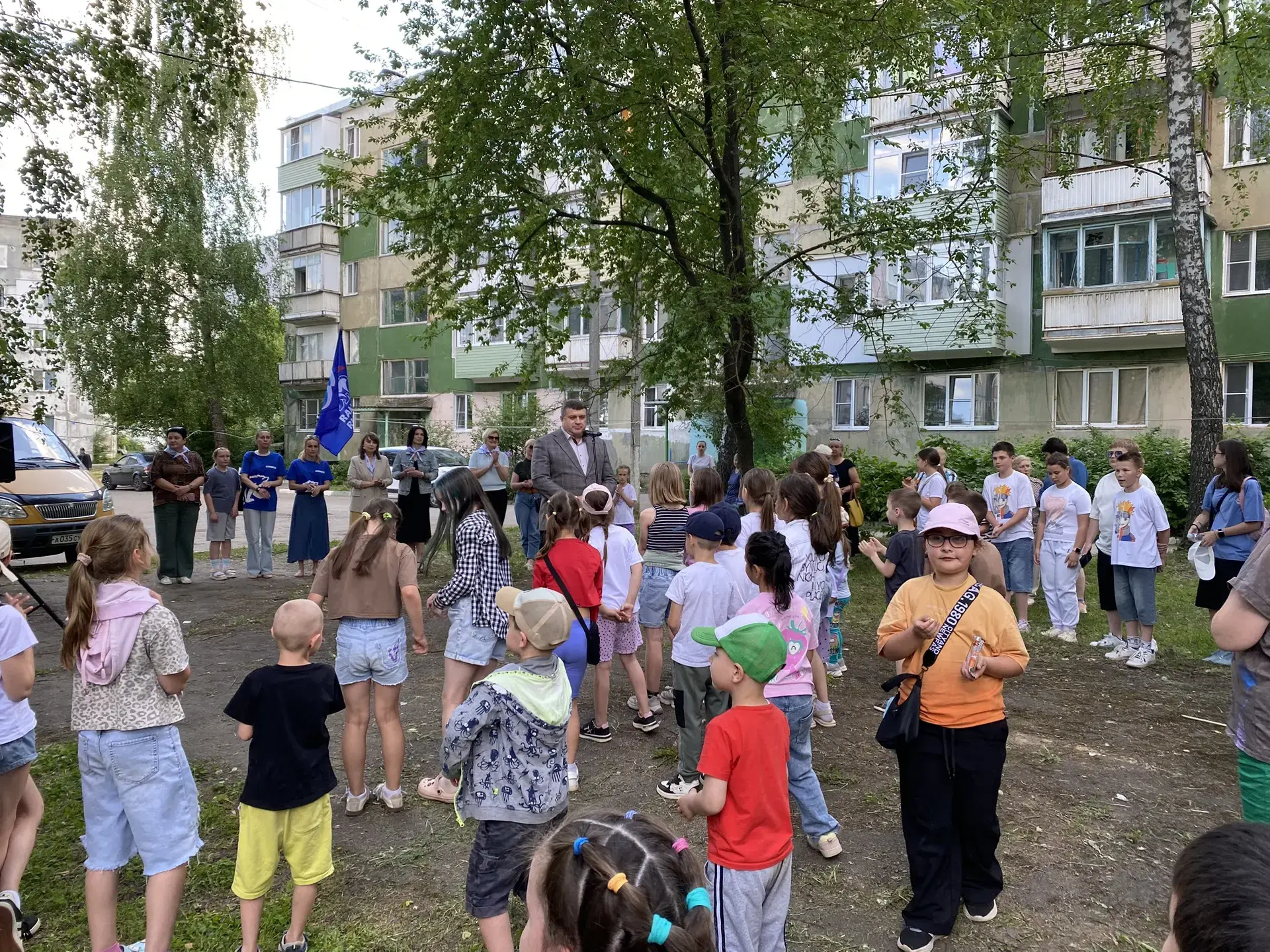 🏠🌿«Лето во дворах»: в Веневском муниципальном округе стартовал региональный проект.
