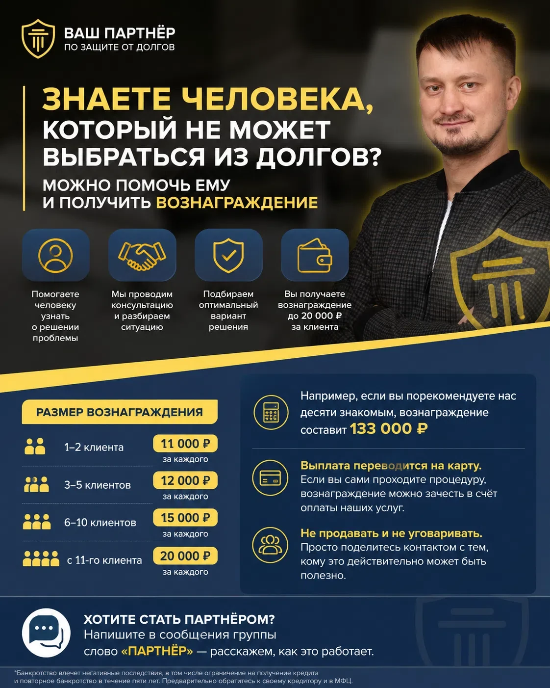 Иногда помочь — это просто вовремя поделиться полезным контактом.
Наши клиенты часто приходят по рек