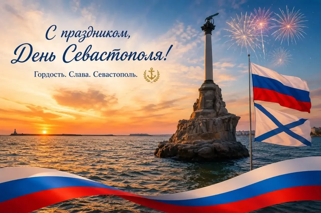 Севастополь - город с героической историей, ставший символом мужества, силы духа и любви к Родине. Е
