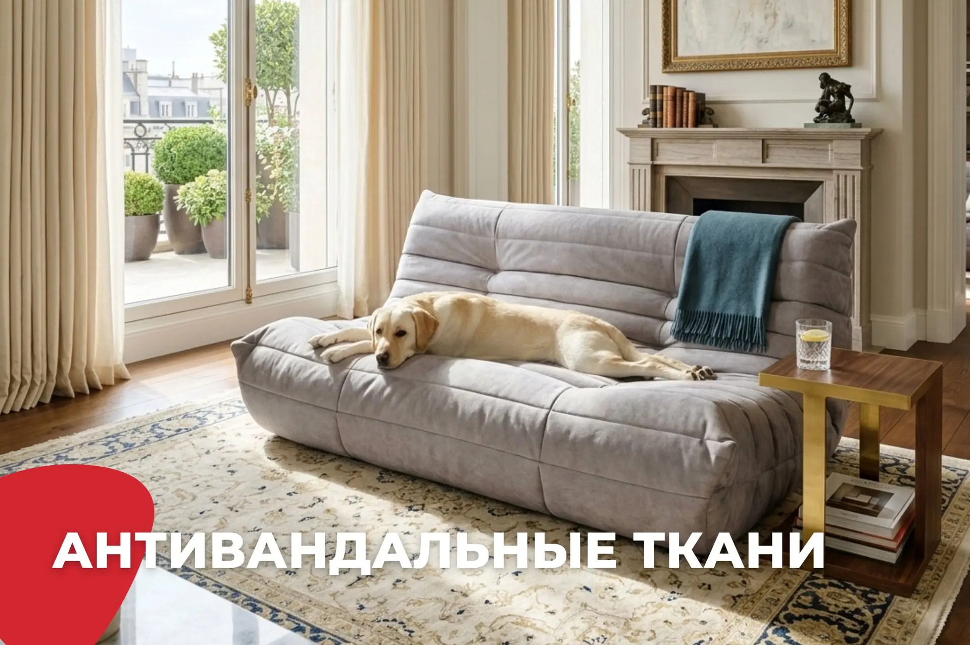 Кошка, собака и красивый диван вполне могут существовать вместе 🐾