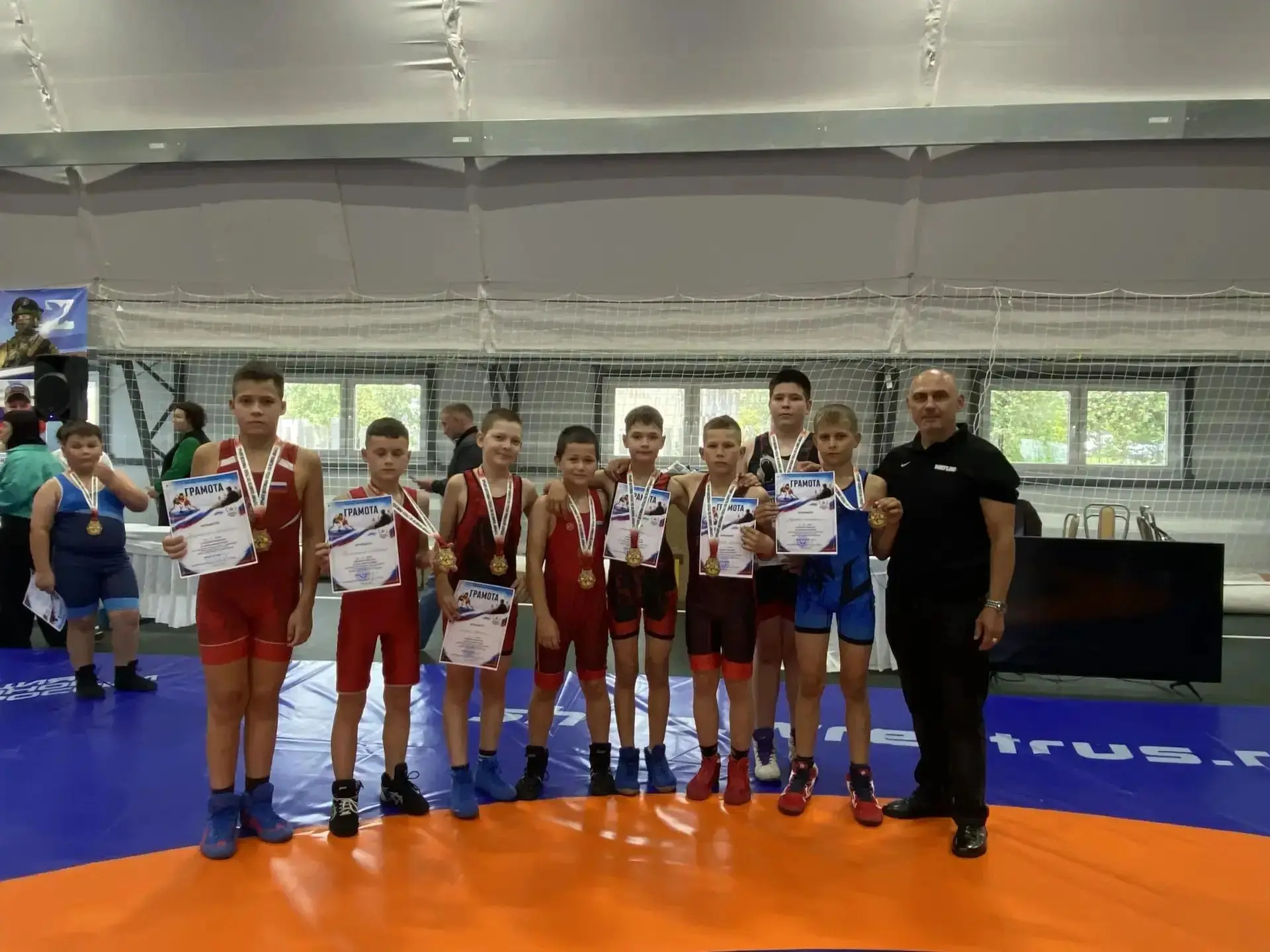 🤼‍♀ 28 августа в зале физкультурно-оздоровительного комплекса прошел Открытый турнир п...