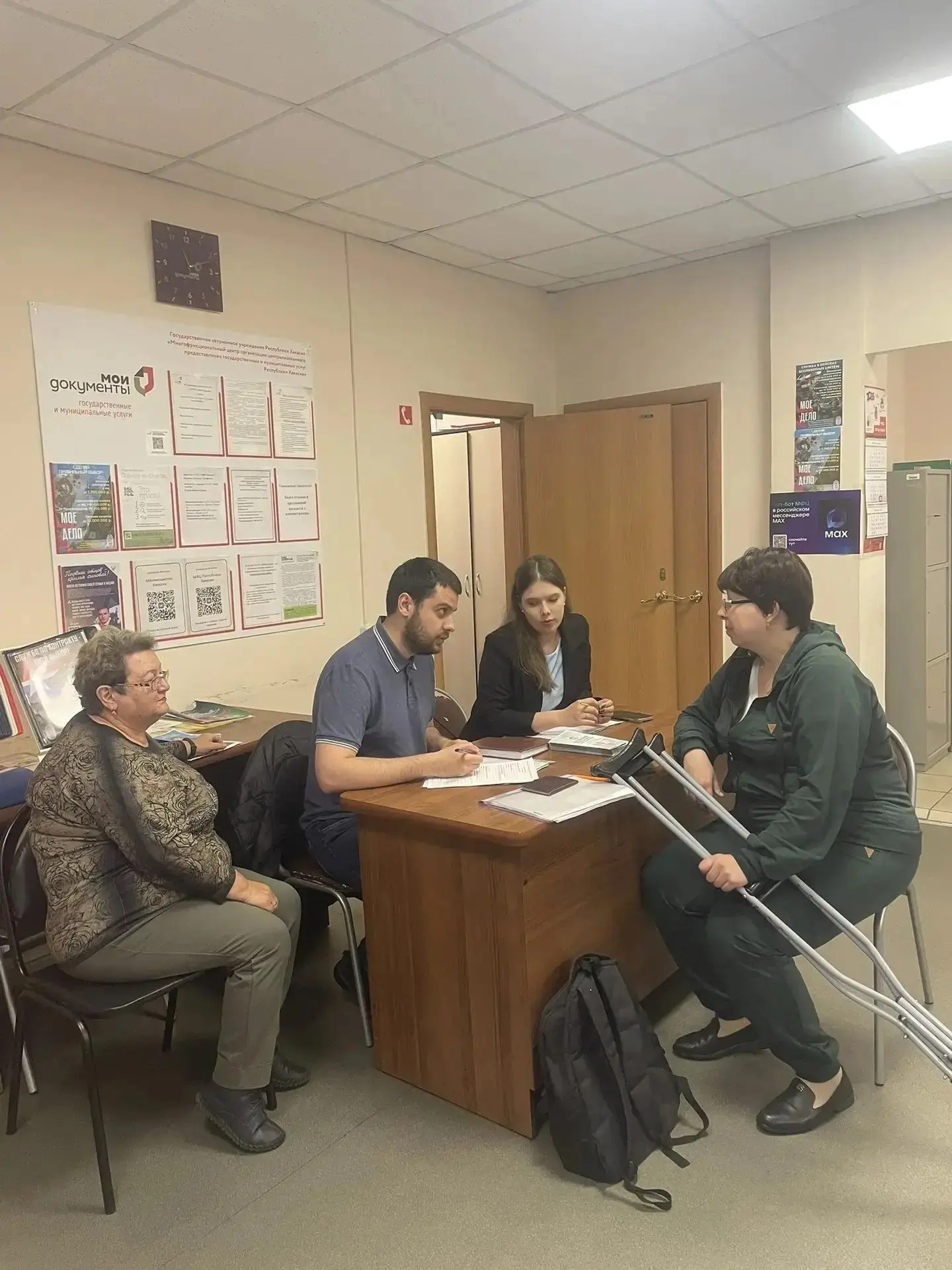 👥ГосЮрБюро совместно с представителями Минюста и Нотариальной палаты Хакасии оказали бесплатную юри