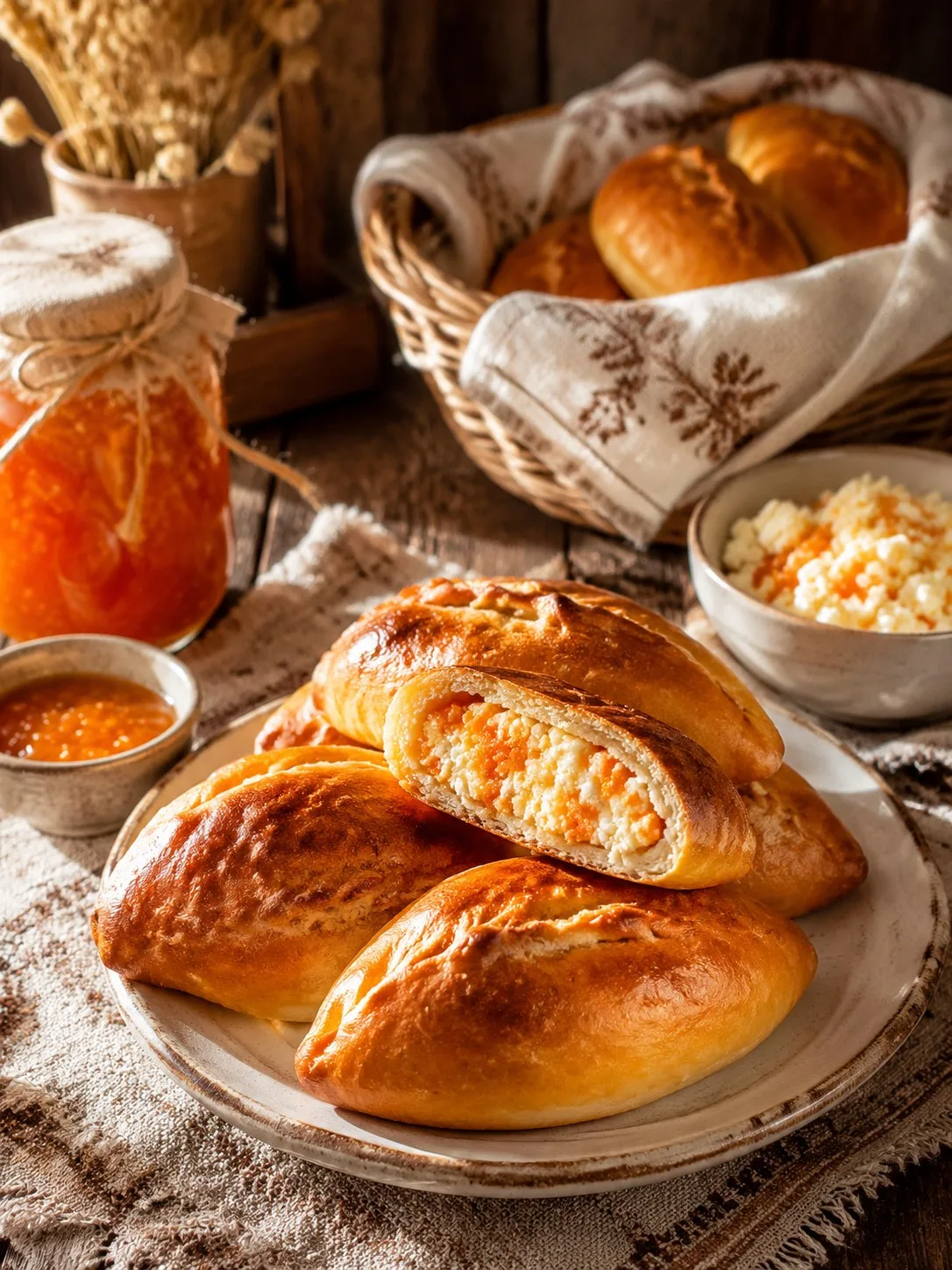 🥕 Начинка для пирожков с морковью и творогом — как у мамы! 🥧