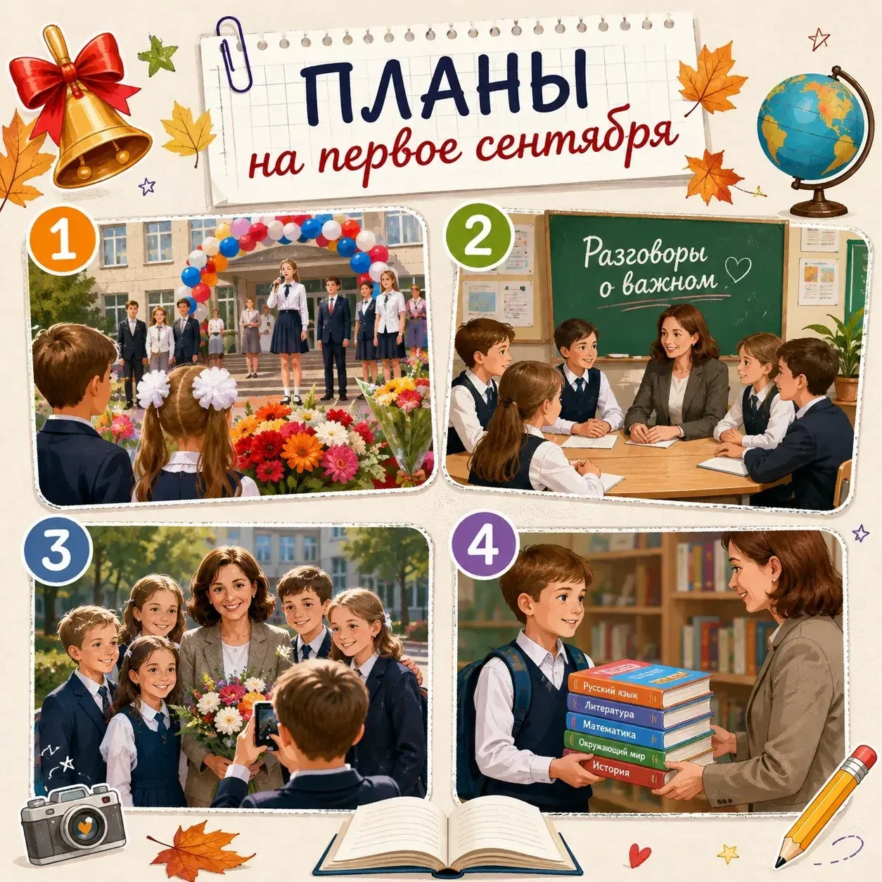 🔔💐Остаются считанные часы до самого яркого праздника осени — Дня знаний!