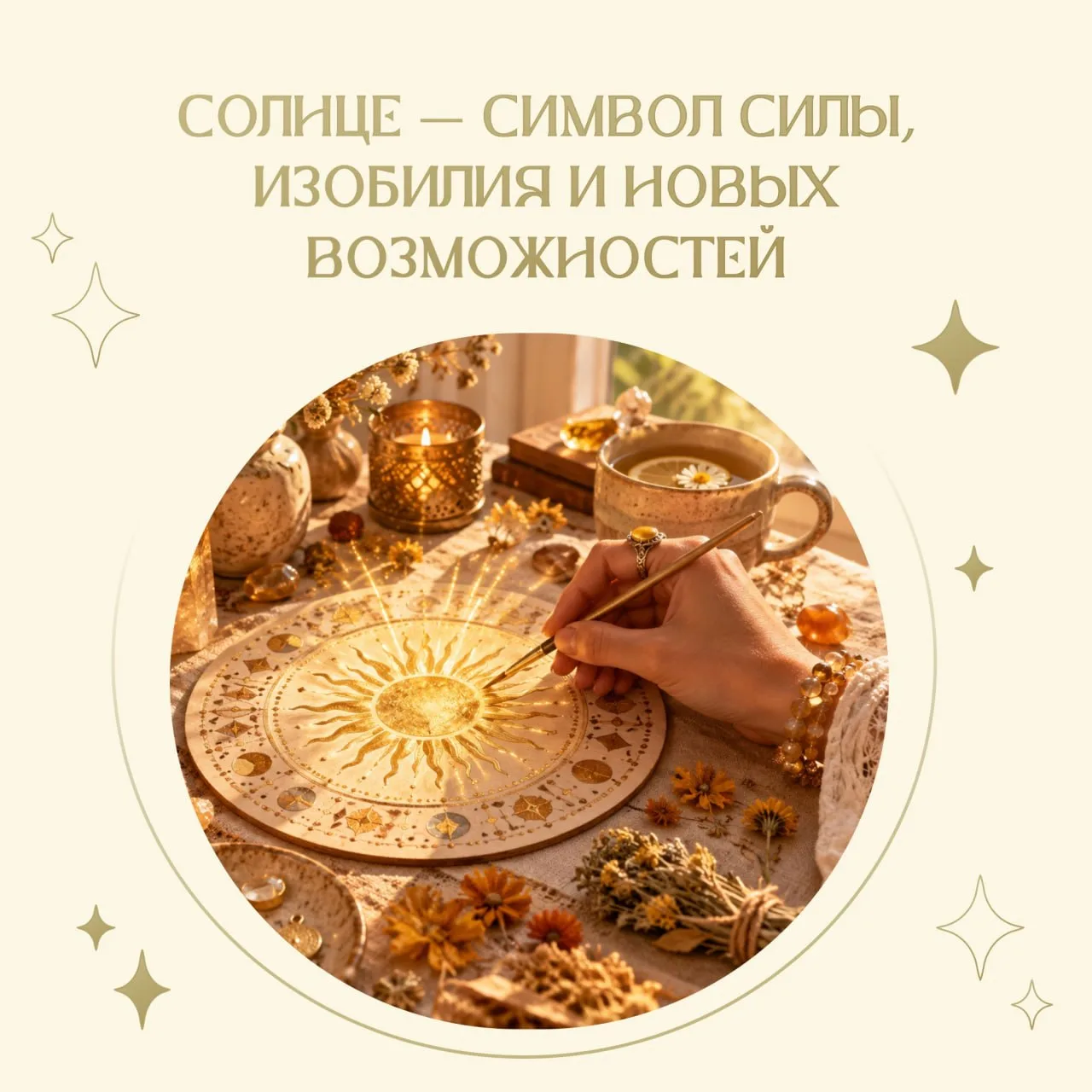 ☀️ СОЛНЦЕ — СИМВОЛ СИЛЫ, ИЗОБИЛИЯ И НОВЫХ ВОЗМОЖНОСТЕЙ