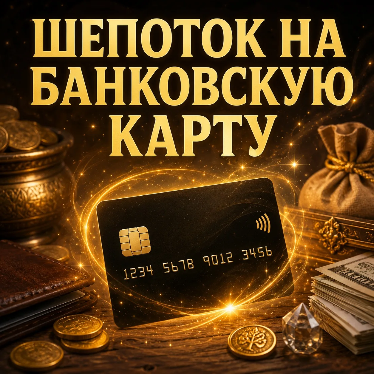💳 ШЕПОТОК НА БАНКОВСКУЮ КАРТУ