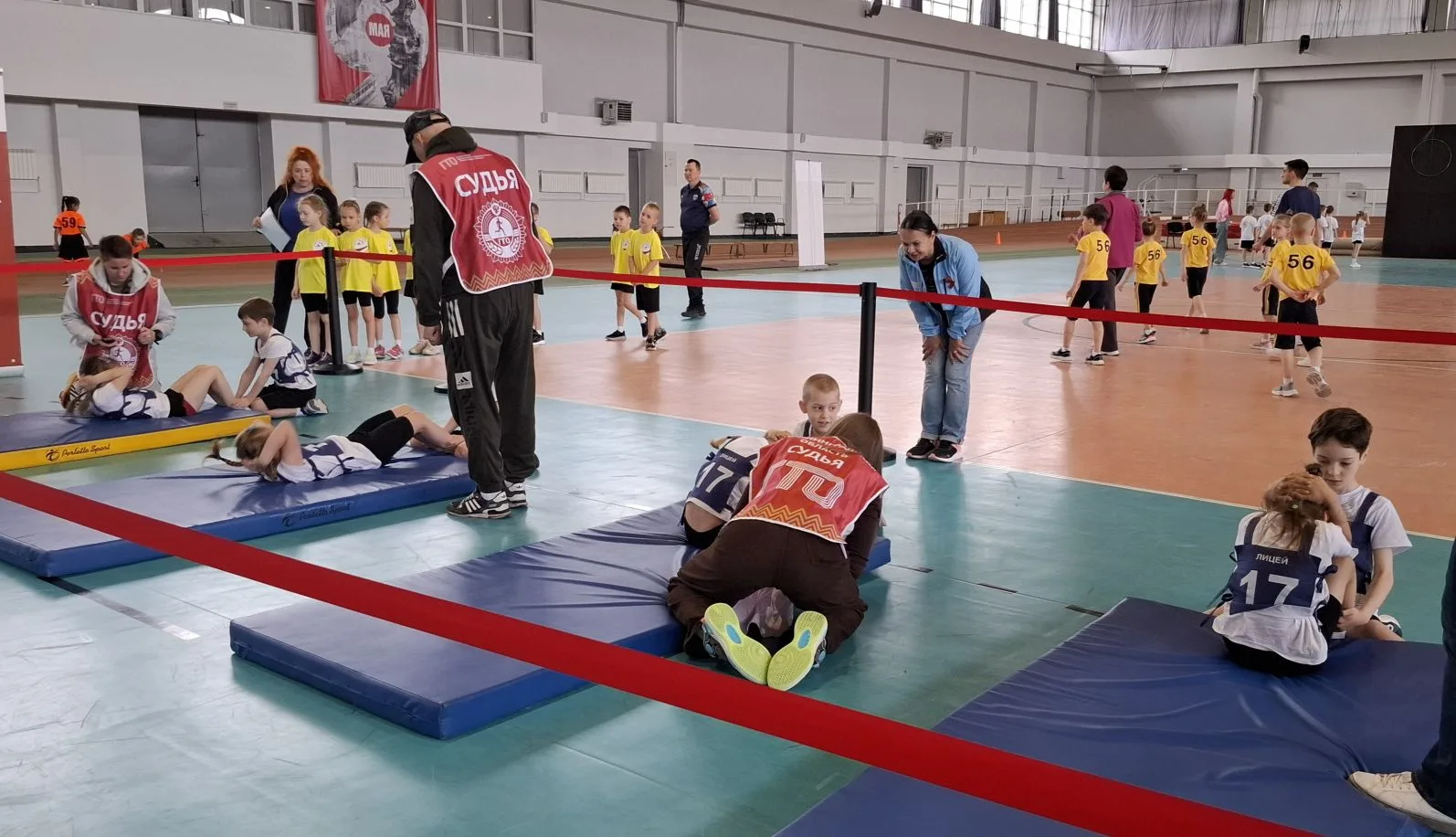 6 мая на базе МАУ "Дворец спорта "Юность" прошёл финальный этап спартакиады муниципальных дошкольных