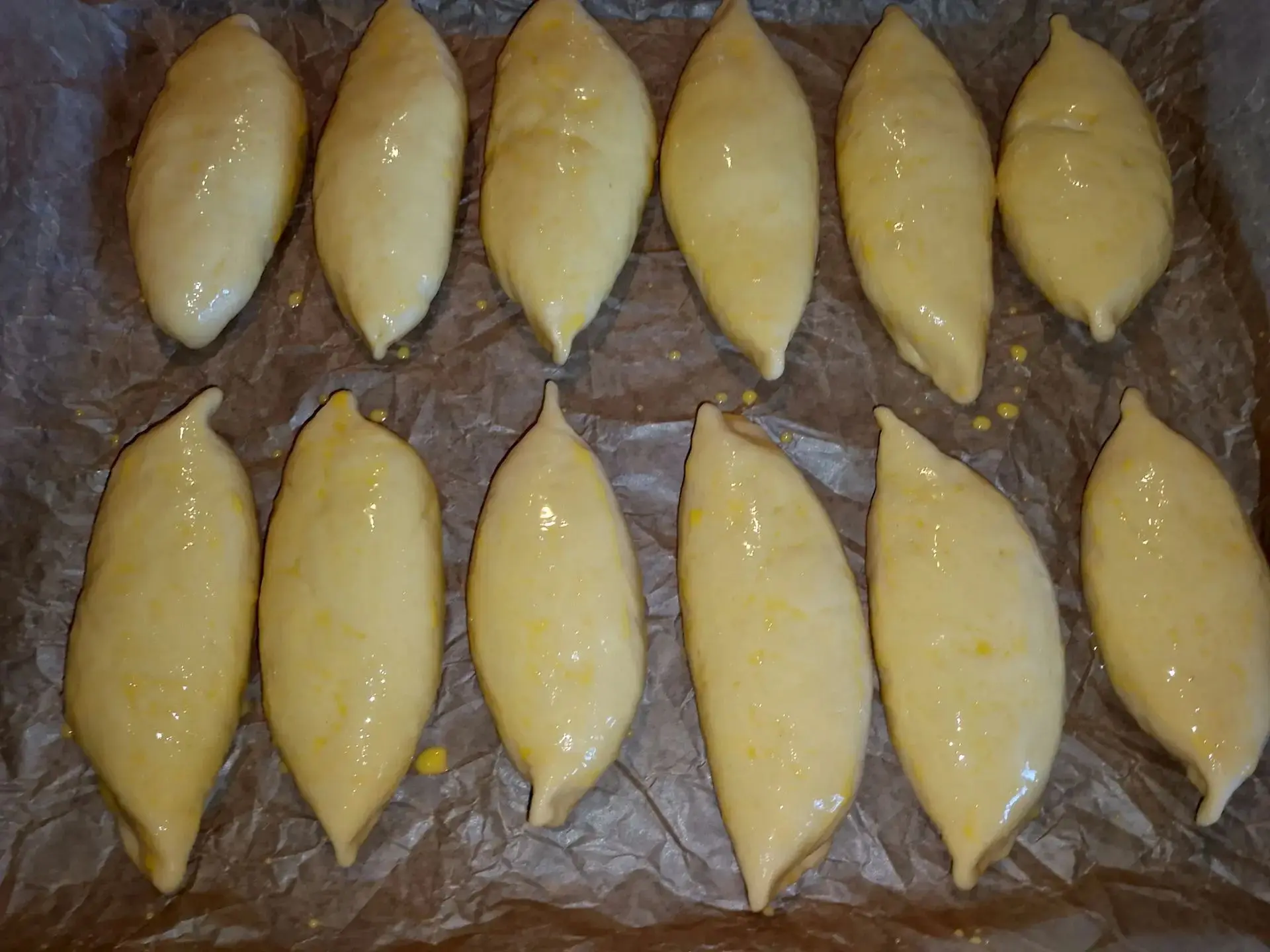 Первую партию отправила в духовку😊🥟🥟🥟