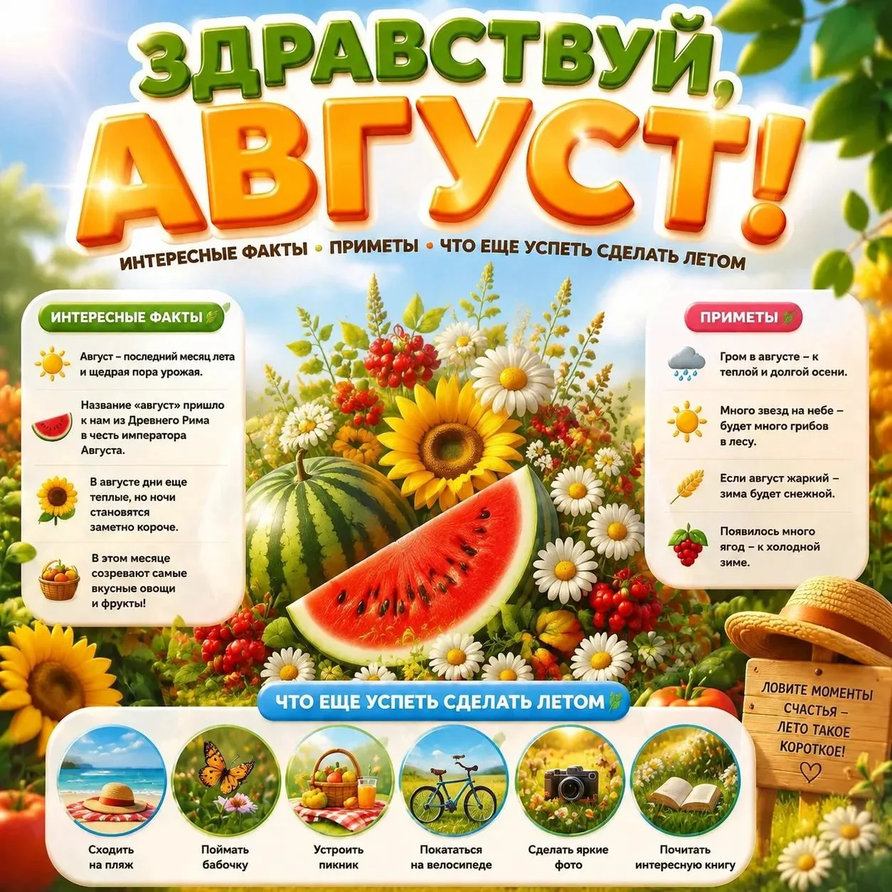 🍒Самый вкусный, самый ягодный и самый щедрый месяц пришёл к нам в гости. В воздухе уже...