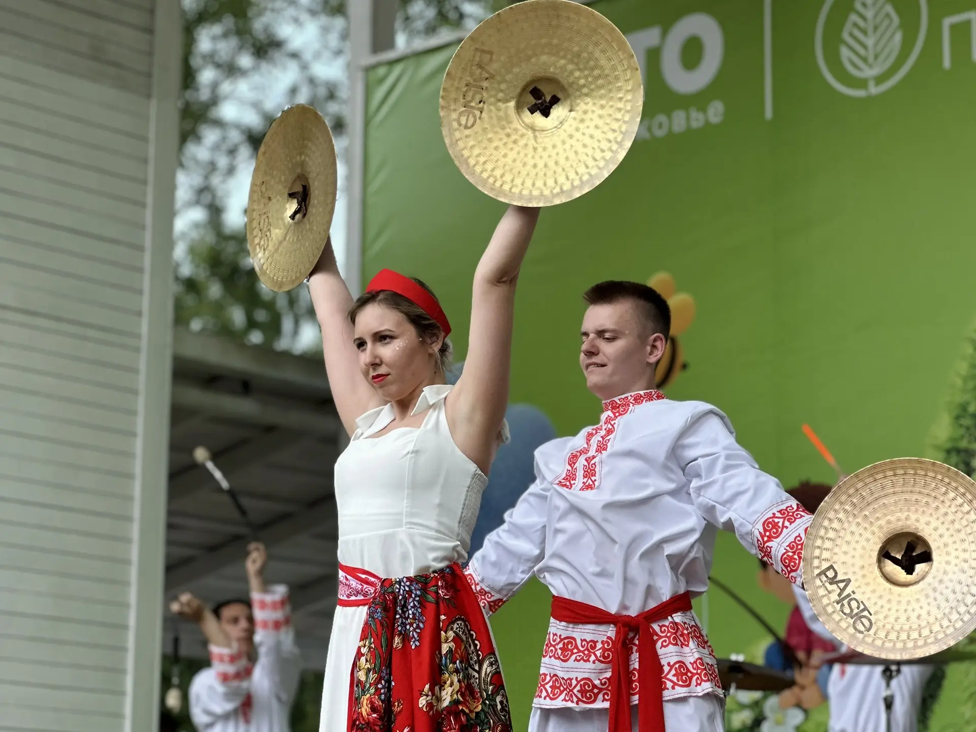 🥁 Шоу барабанов в ЦПКиО Пушкино!
