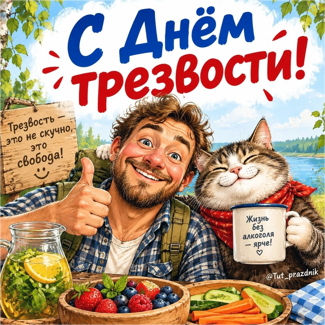 🌿🚫 3 октября — Всемирный день трезвости и борьбы с алкоголизмом