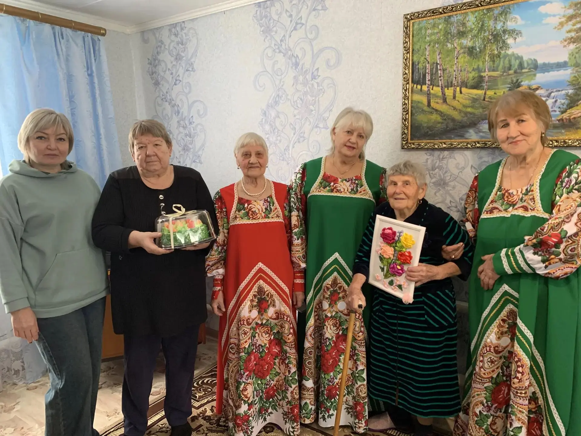 💐В рамках инновационного проекта «Все краски жизни» направления «Тепло души в каждый д...