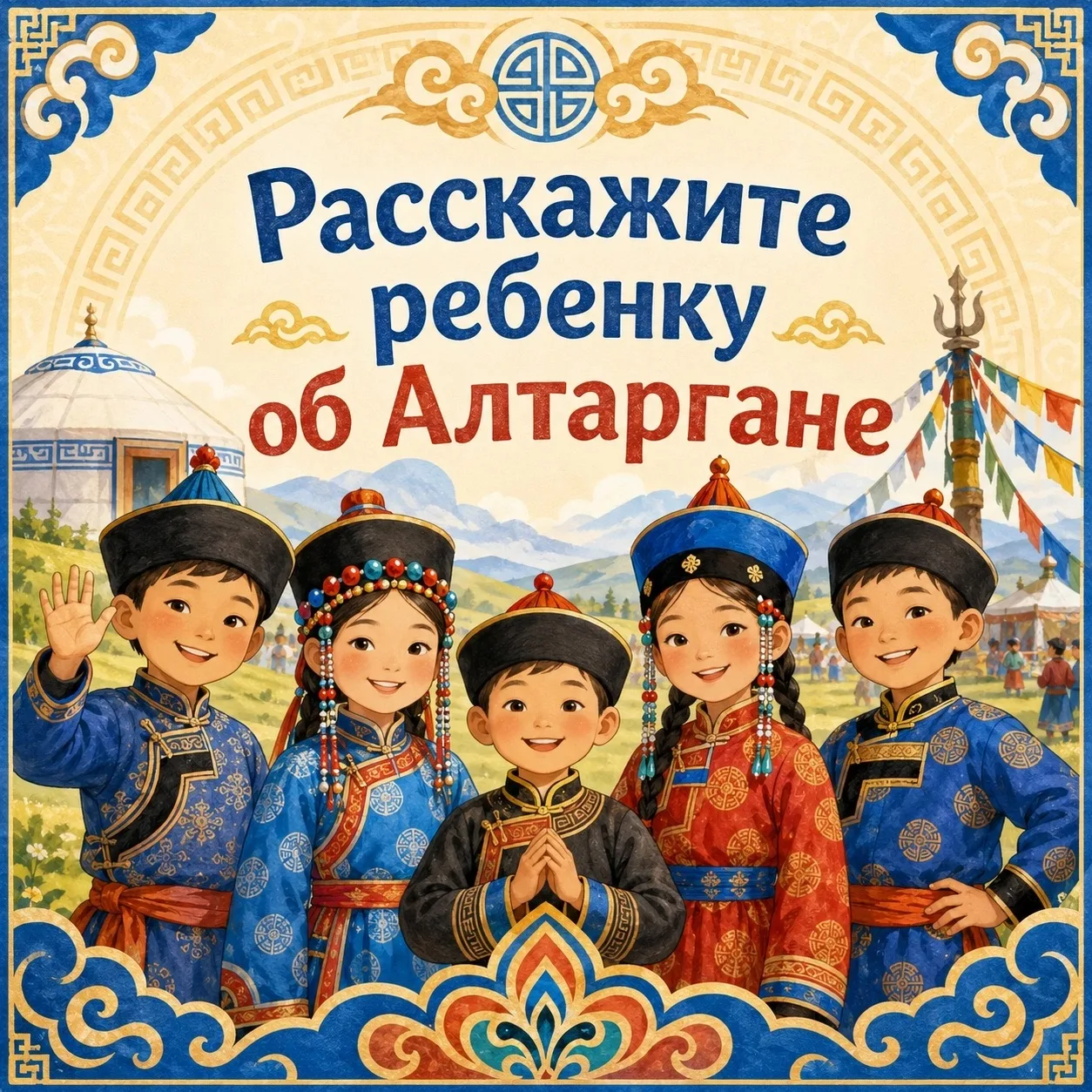 🌿 Расскажите ребенку об Алтаргане

Алтаргана — это большой праздник бурятской культуры. На него при