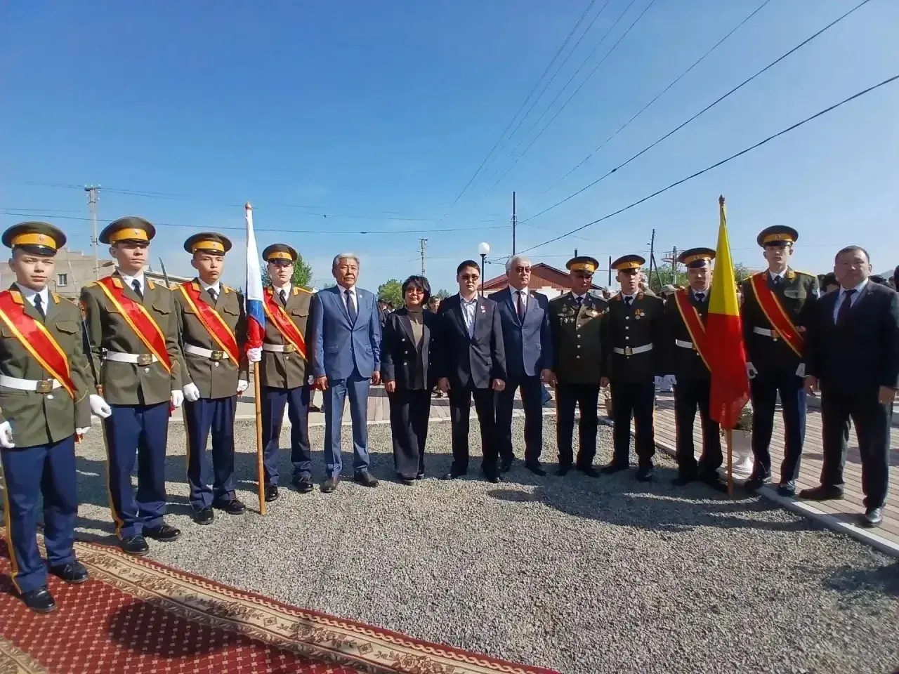 Сегодня вместе с Героем России Балданом Цыдыповым, коллегами из органов власти края  и ...