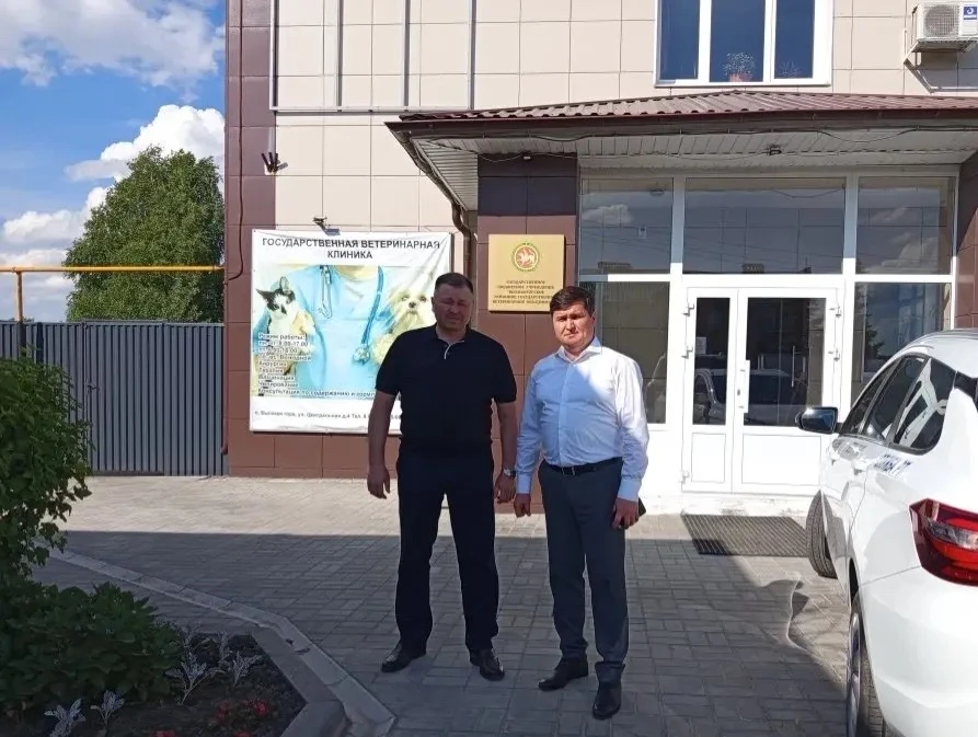 ✅ Начальник ГУВ КМ РТ Тимур Галеев с рабочим визитом посетил Высокогорский район. Целью...