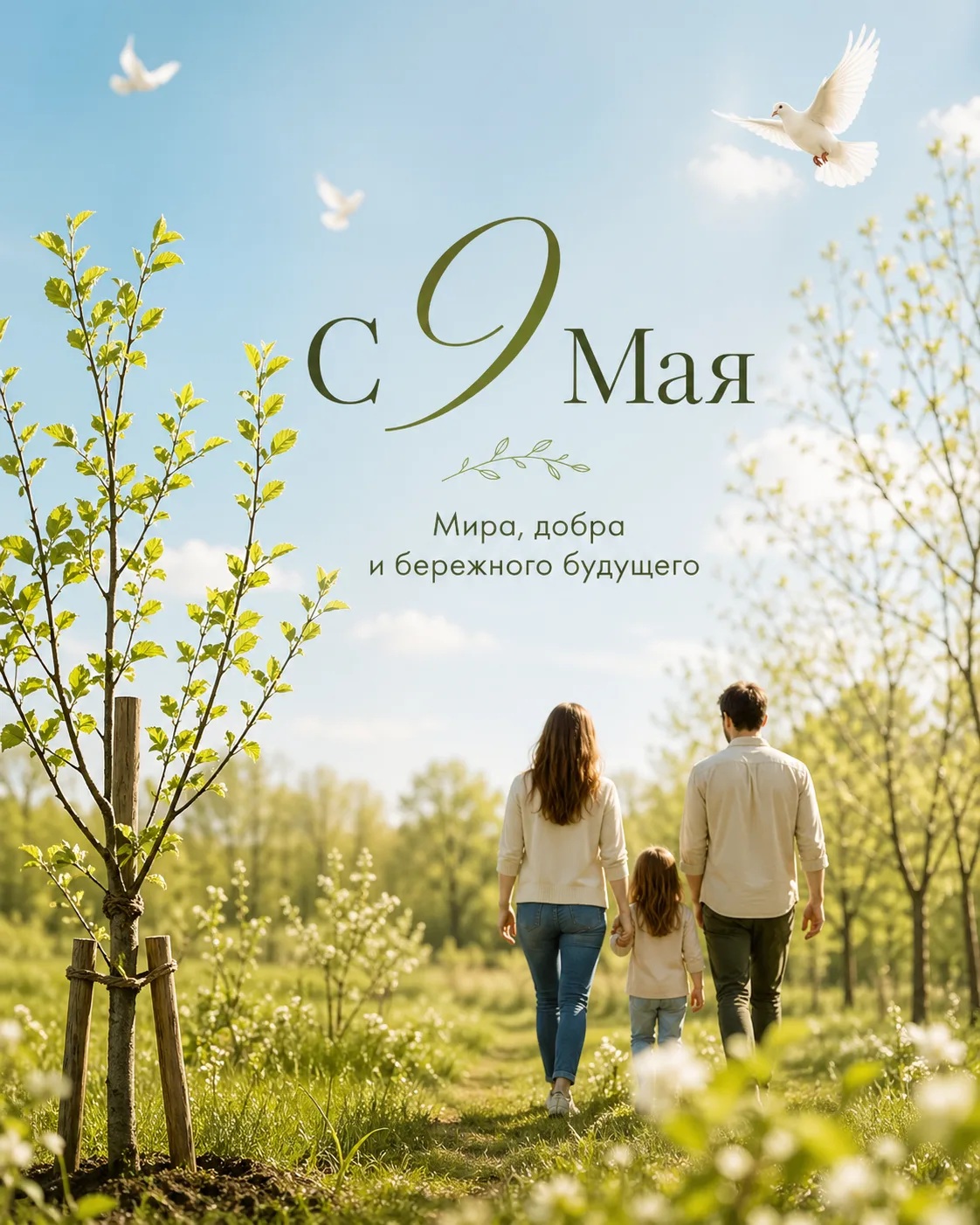 С 9 Мая 🌿

В этот день особенно хочется говорить о самом важном: о мире, жизни, семье, доме и будущ