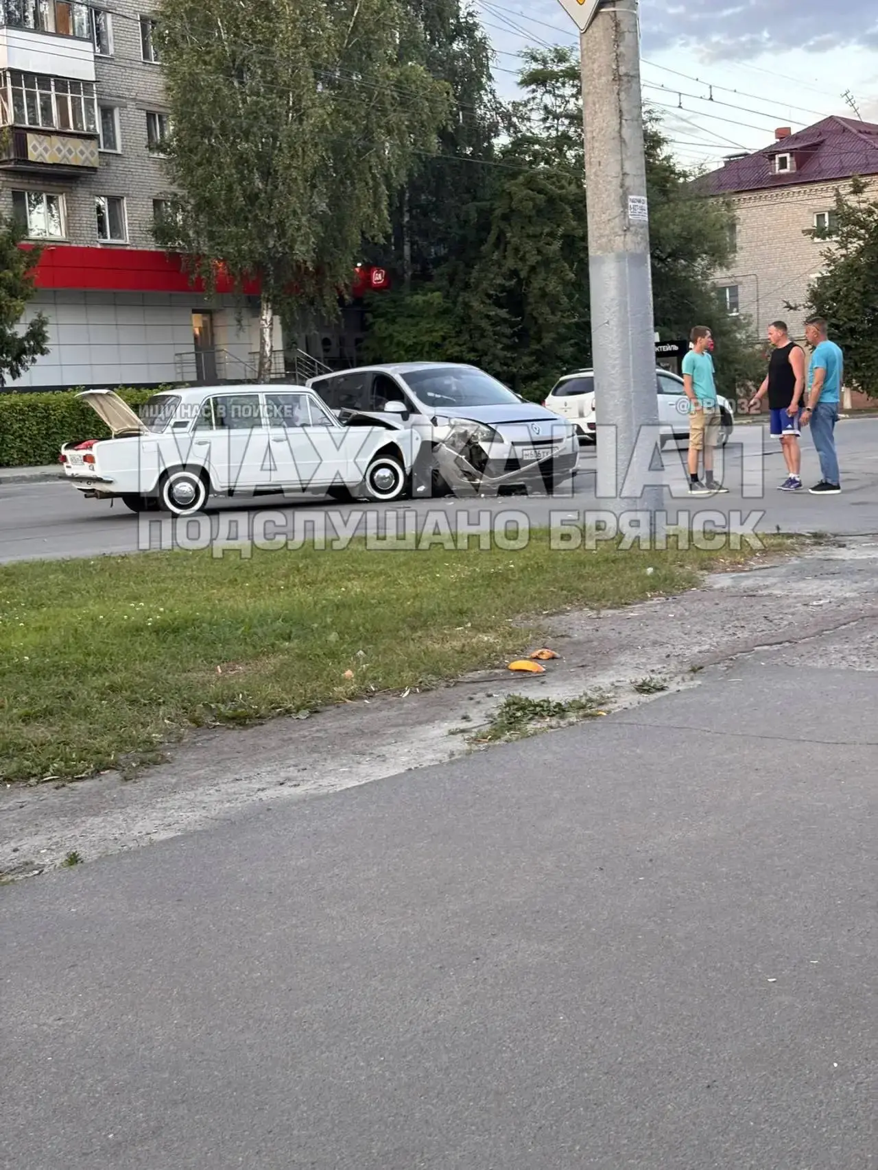 Пишут: Авария на ул. Гоголя. Птичку жалко