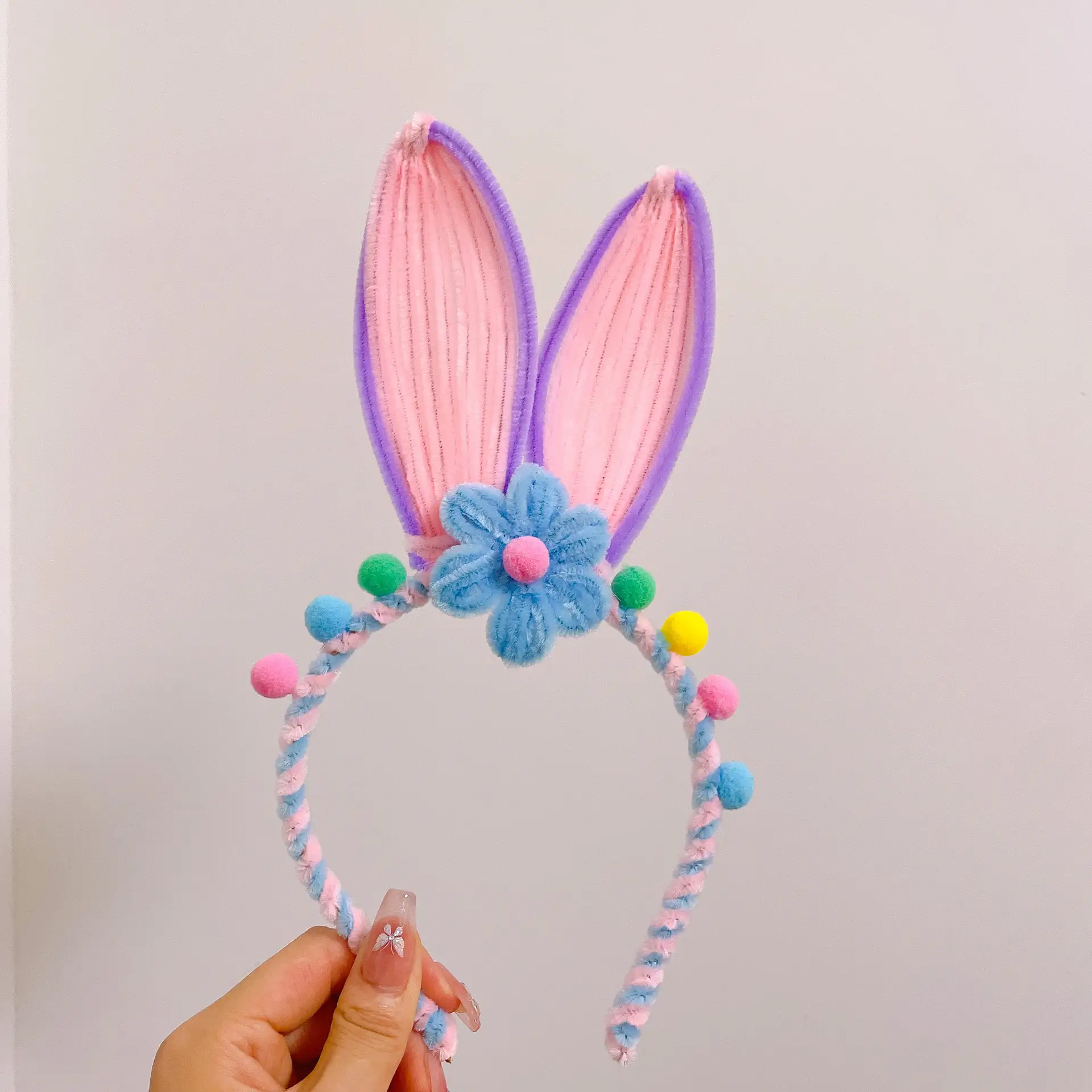 Подборка классных идей ободков-зайчиков из синельной проволоки 🐰✨