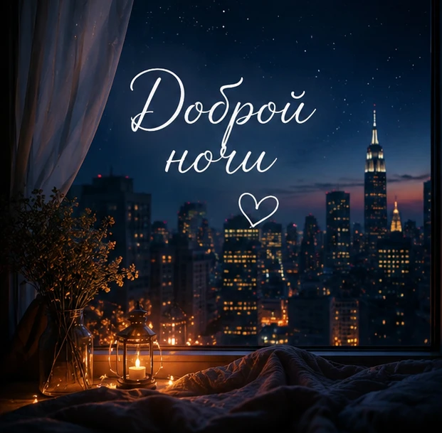 Доброй ночи, дорогие🌙