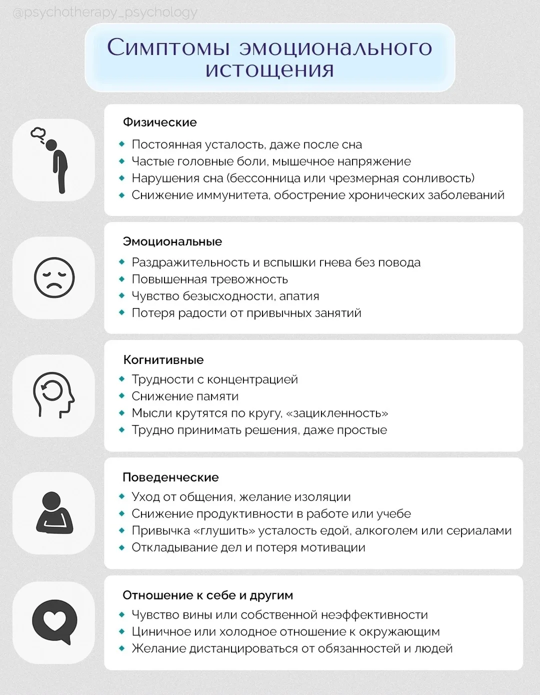 Эмоциональное истощение — это состояние, когда внутренние ресурсы на пределе, а восстановиться привы