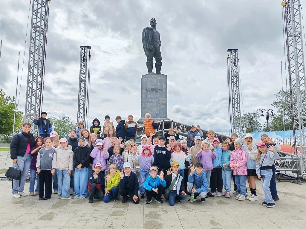 🌼 Новости Лагеря дневного пребывания "Ясень" 

☀️ Во второй день лагерной смены ребята совершили об