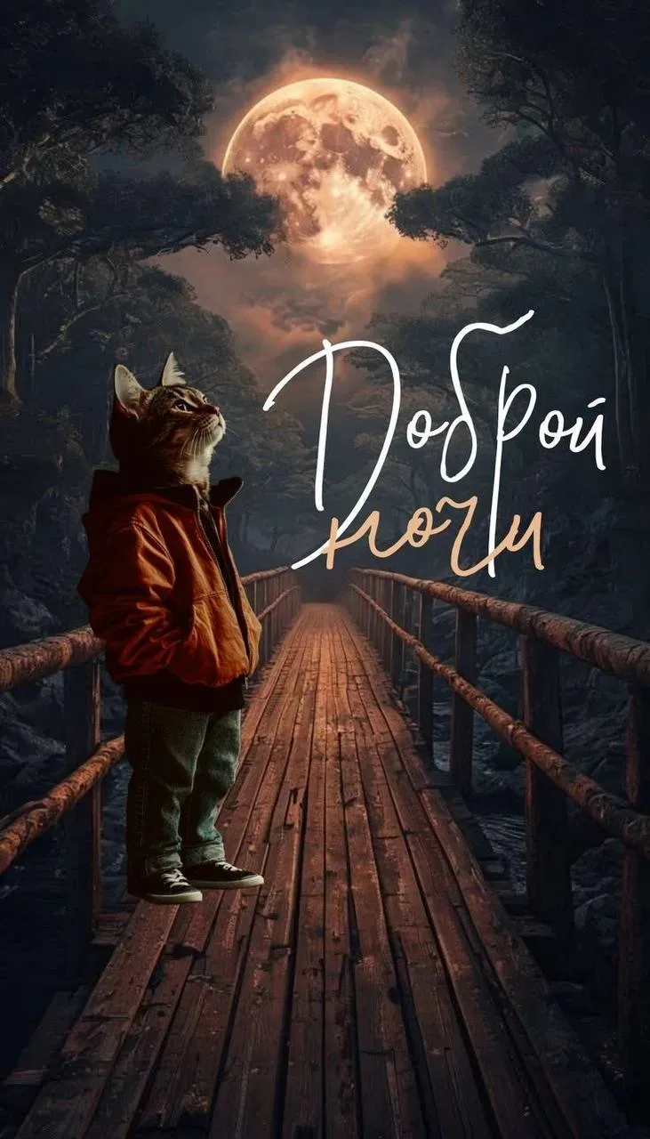 Доброй ночи, исцеляющих снов