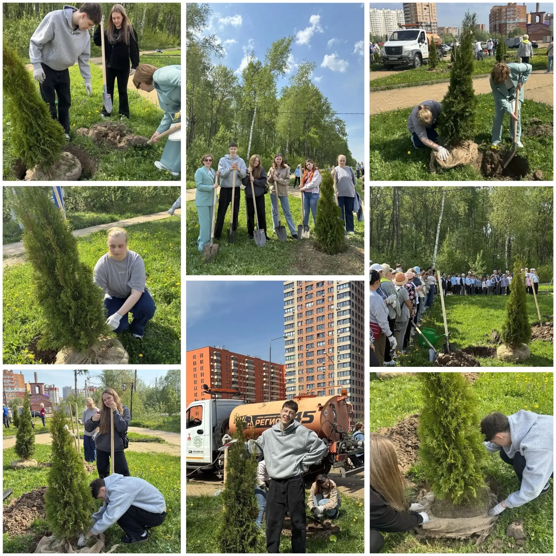 Готово — добавила смайлики:

🌳 Памяти предков – достойны!

14 мая первокурсники пл. Рылеева под рук