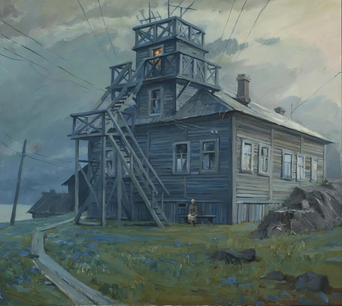 «Говорит Москва. Радиодом на Белом море» 1977 г.