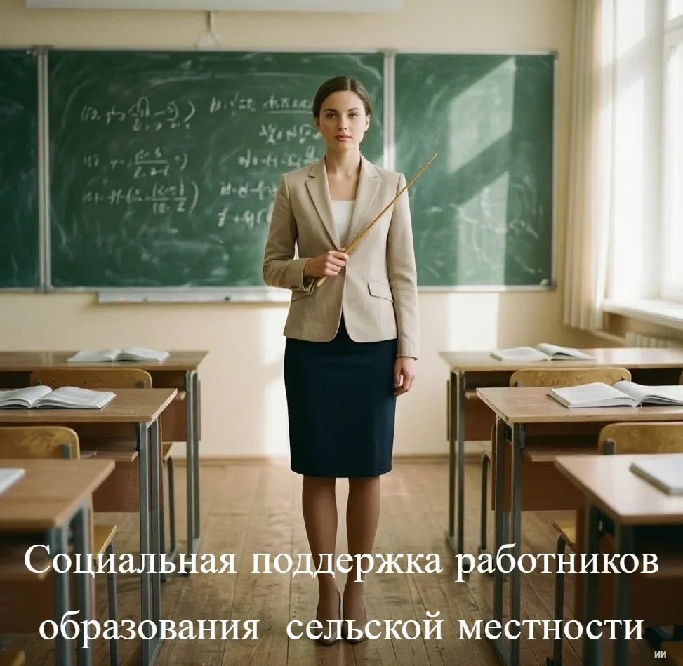Социальная поддержка работников образования в сельской местности Новосибирской области 🤝