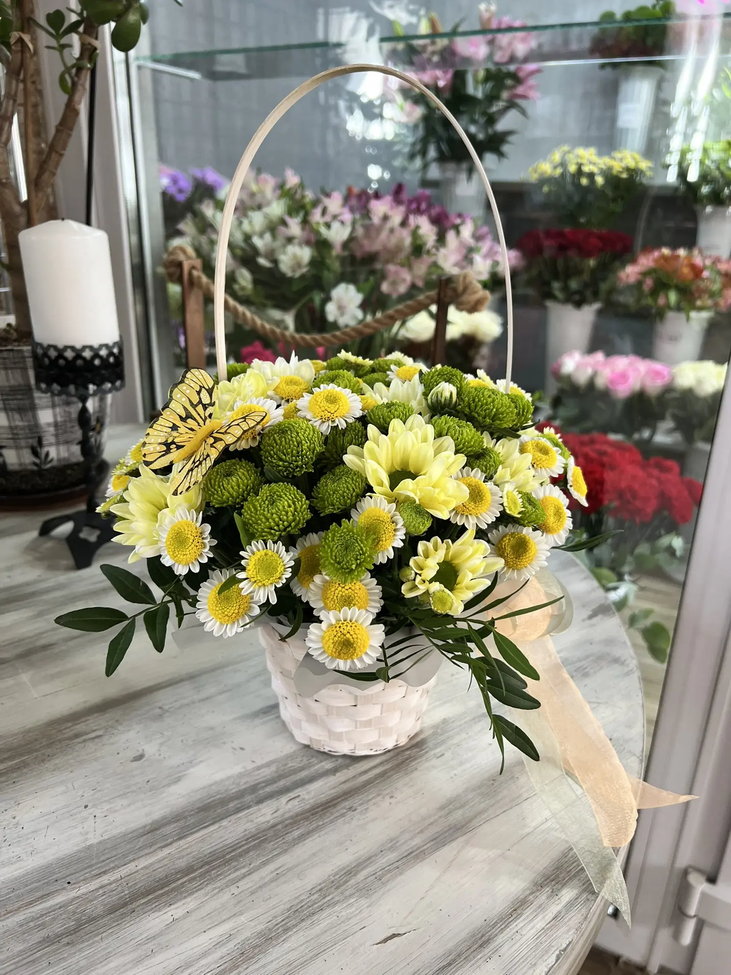 2200 р корзинка на витрине