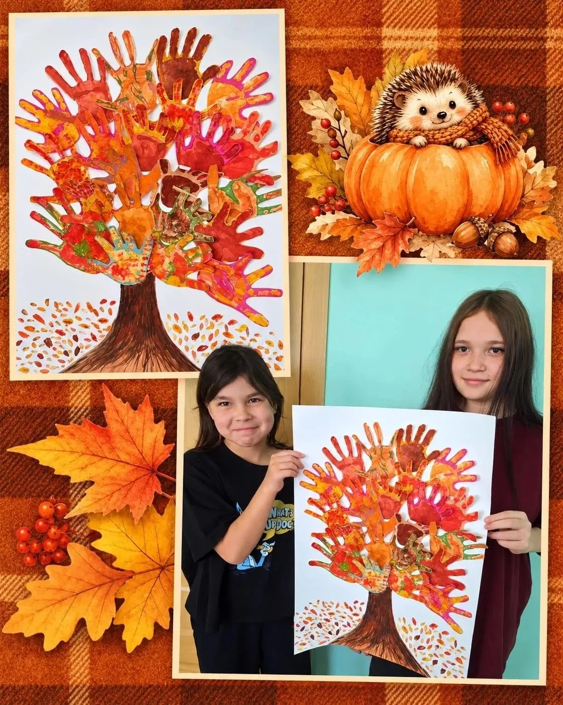 Осень вдохновляет творить — ярко, тепло и от души! 🍂🎨