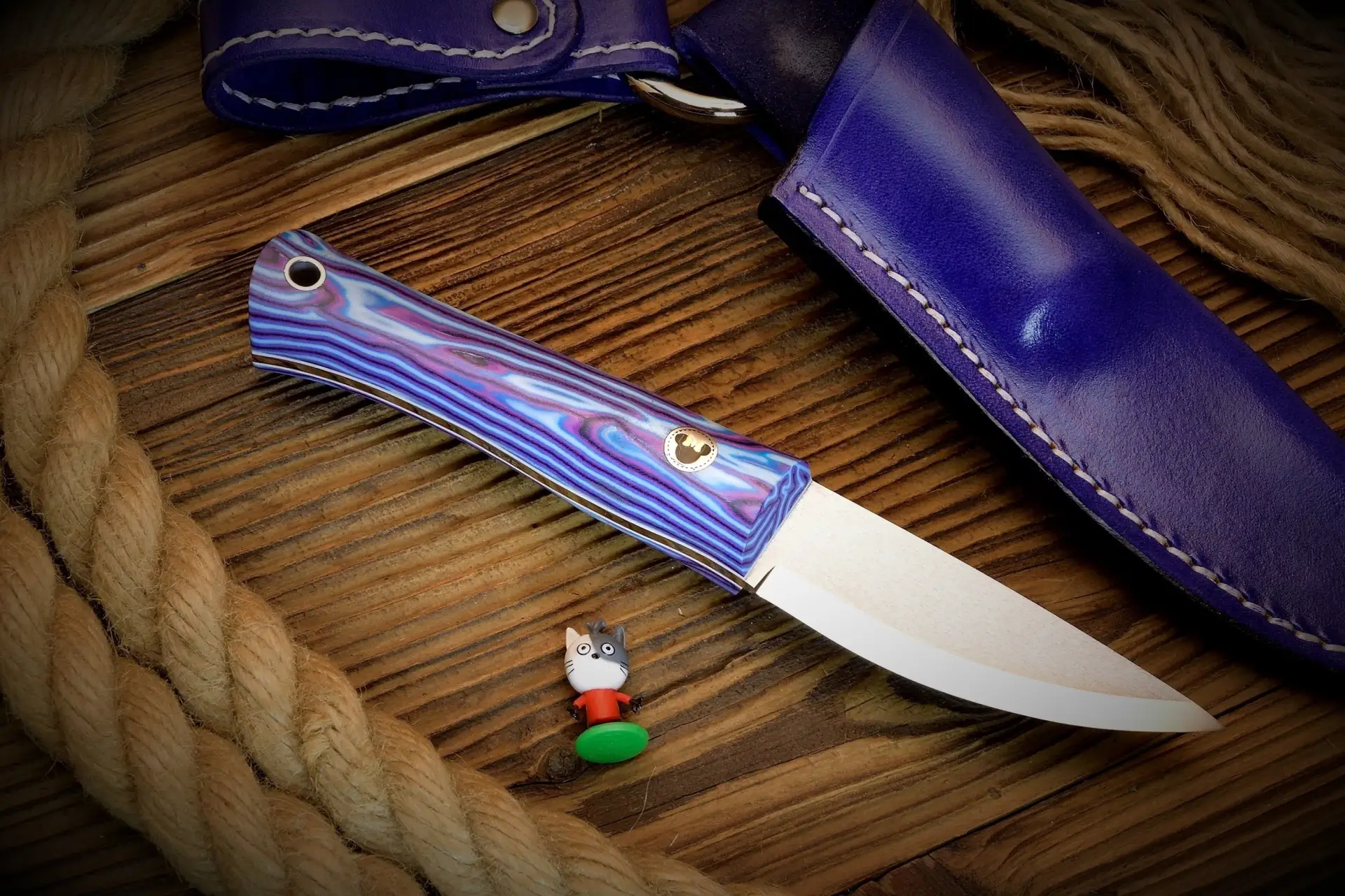 BeaverKnife 'Bird&Trout'