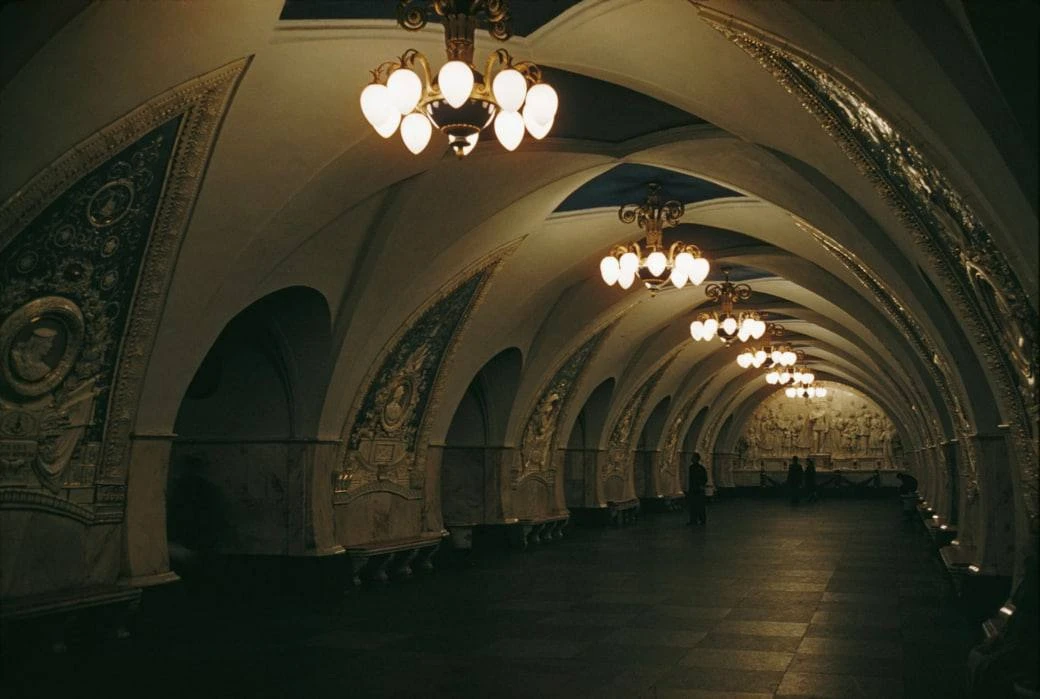 Центральный зал станции метро Таганская кольцевой линии, 1959

☭ Мы из СССР☭