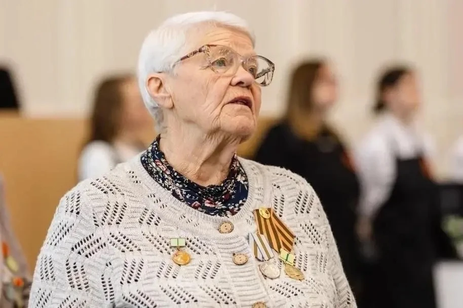 💙 Жительнице Подольска, пережившей блокаду Ленинграда, исполнилось 87 лет