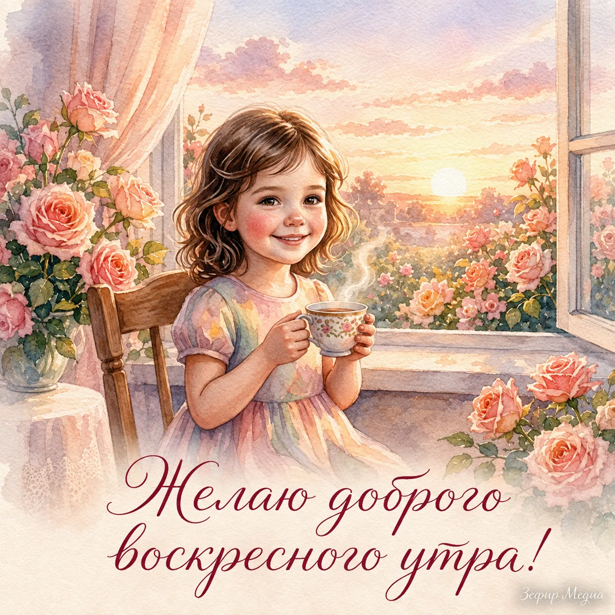 Доброго воскресного утра!