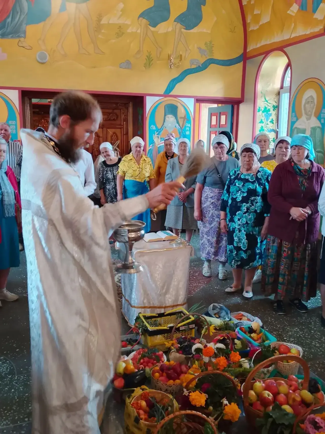 В праздник Преображения Господня в селе Сосновка Усольского района не только по традици...