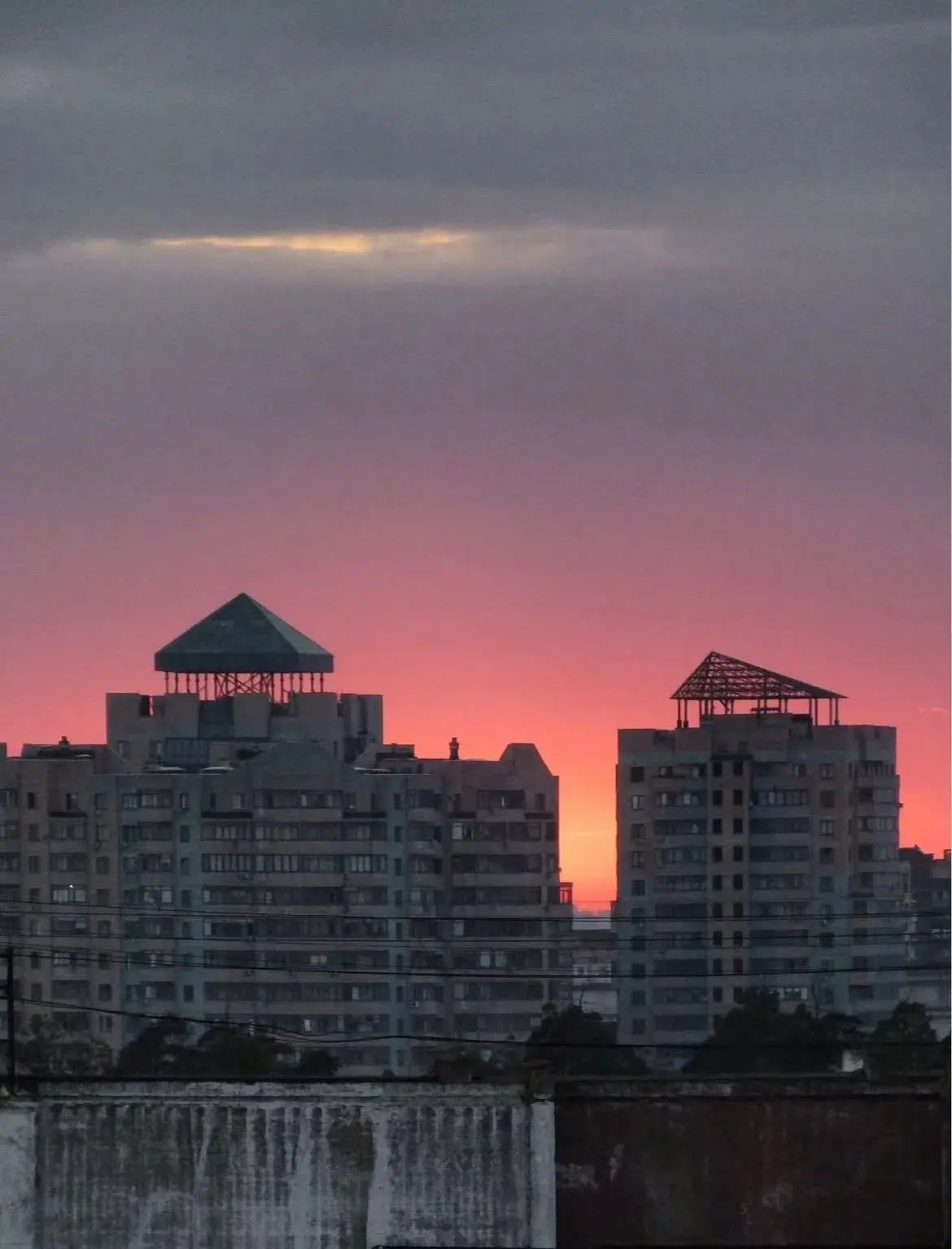 🌇 Закат над Раменским: город с высоты