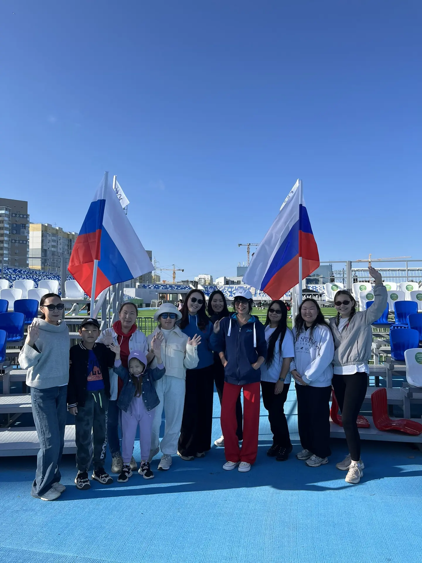 🇷🇺 22 августа, в День Государственного флага Российской Федерации, сотрудники Саха(Як...