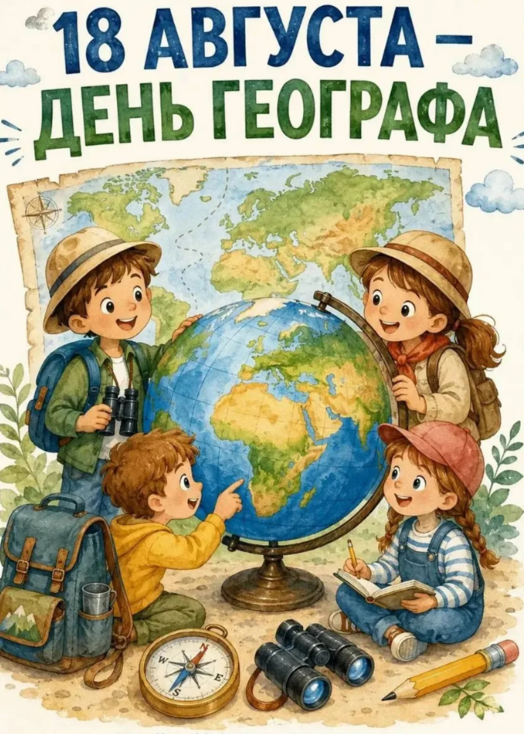 День географа: праздник, объединяющий поколения исследователей 🏔️🌍🌊🧭🔭