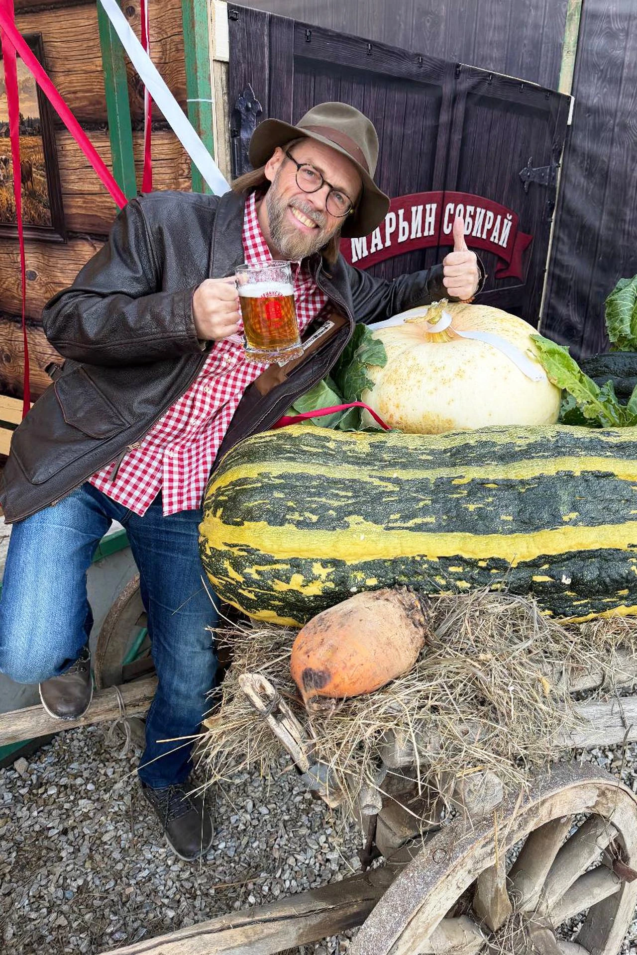 Этих 🎃 гигантов я увидел на выставке в Москве. Аккурат перед фестивалем «Марьин собира...