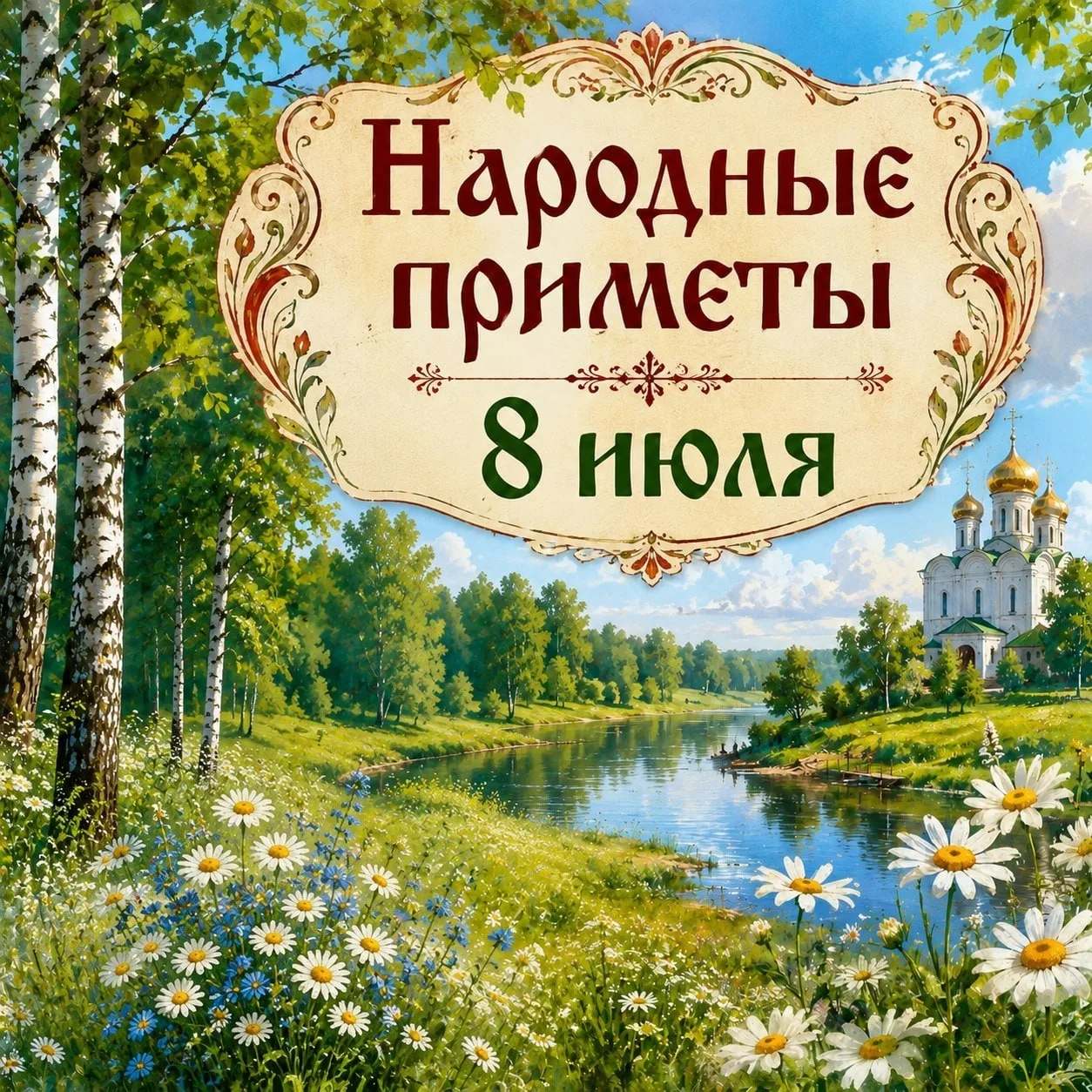 🌿 Народные приметы на 8 июля — Петр и Феврония 🌿

8 июля на Руси почитали святых Петра и Февронию 