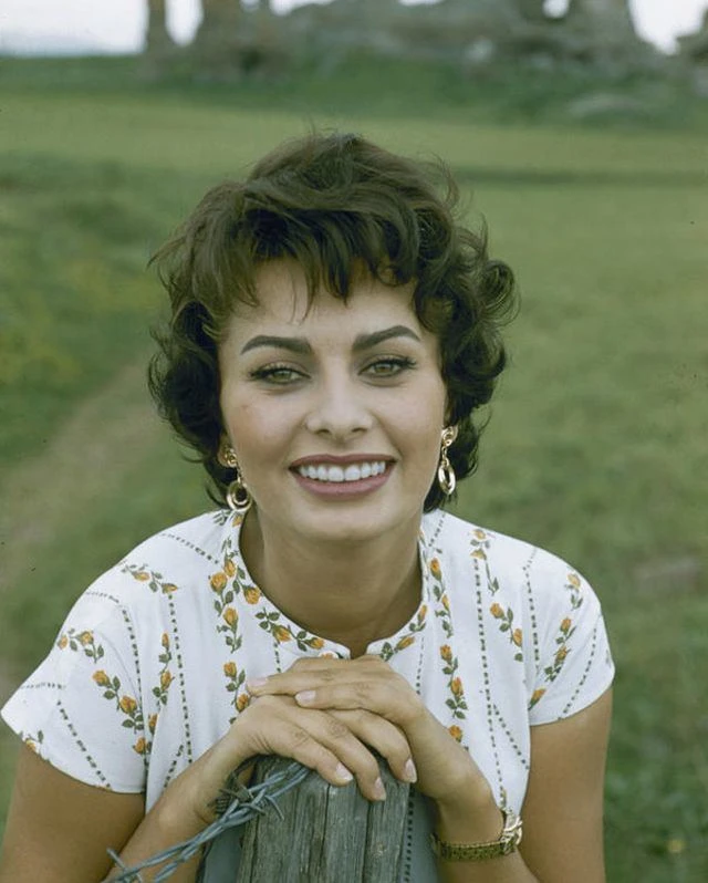 Софи Лорен, Рим, 1957 год.