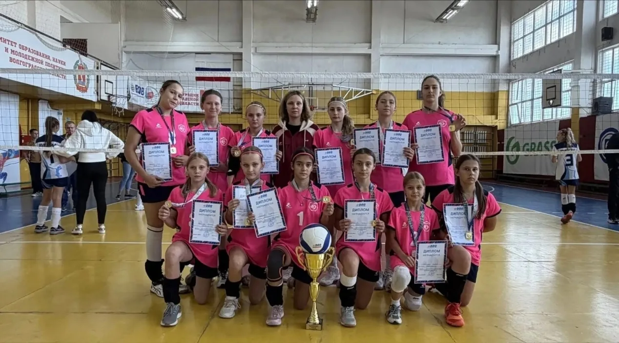 🏐Команда МБУ ДО СШ № 1 из Новочеркасска стала победителем Открытого кубка президента Ф...