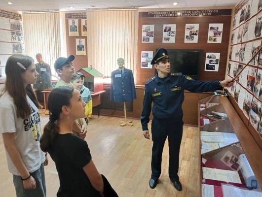 Для детей сотрудников одного из лучших конвойных подразделений России организовали экск...