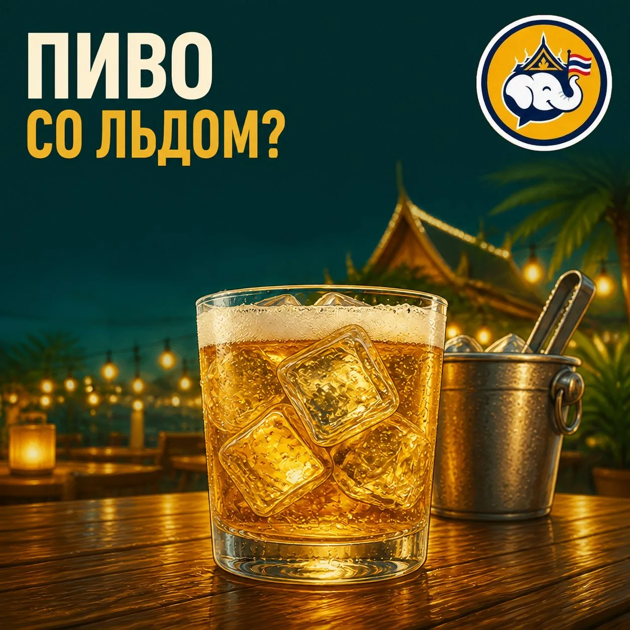 🇹🇭 Почему в Таиланде пиво пьют со льдом?