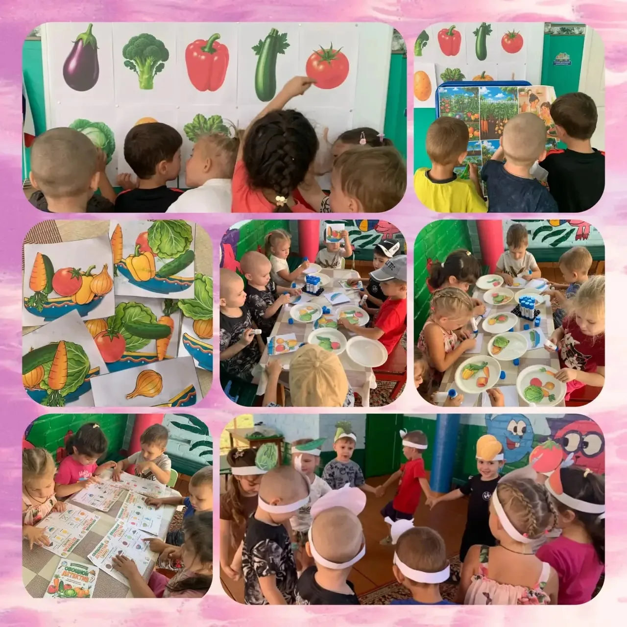 🥒🍅🥕 «Овощи. Что растёт на огороде?» — наш увлекательный фотоотчёт! 📸 Средняя группа!