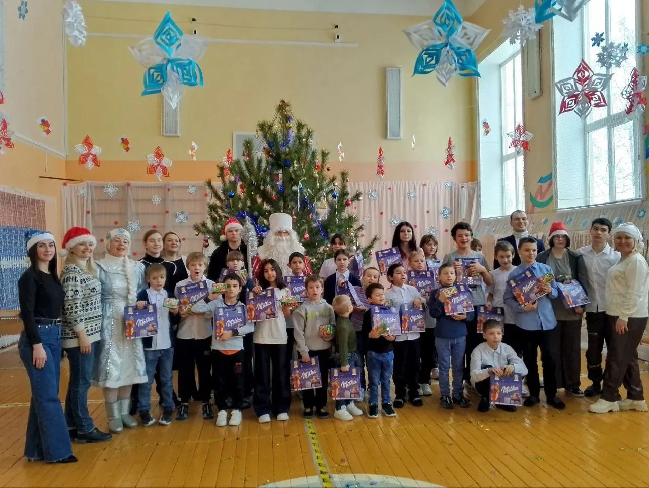 ❄️ Сказочными событиями были раскрашены дни зимних каникул в филиалах Большой Медведицы...