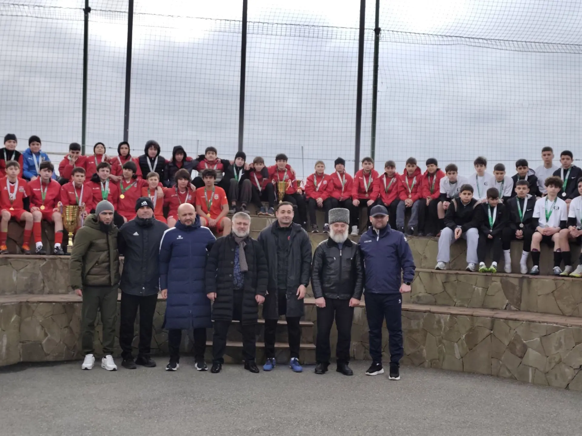 Завершилось зимнее первенство по футболу «Kinder League» в Кенже! 8 марта определились ...